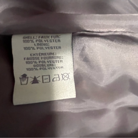 CHARLIE PAIGE WHITE, GREY FAUX FUR VEST | NWOT | NO FLAWS | SIZE SMALL - Picture 7 of 7